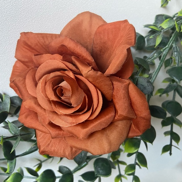 6 Ft Custom Boxwood Rose Flower Garlands Wedding Decor More Colors Available - Picture 8 of 11